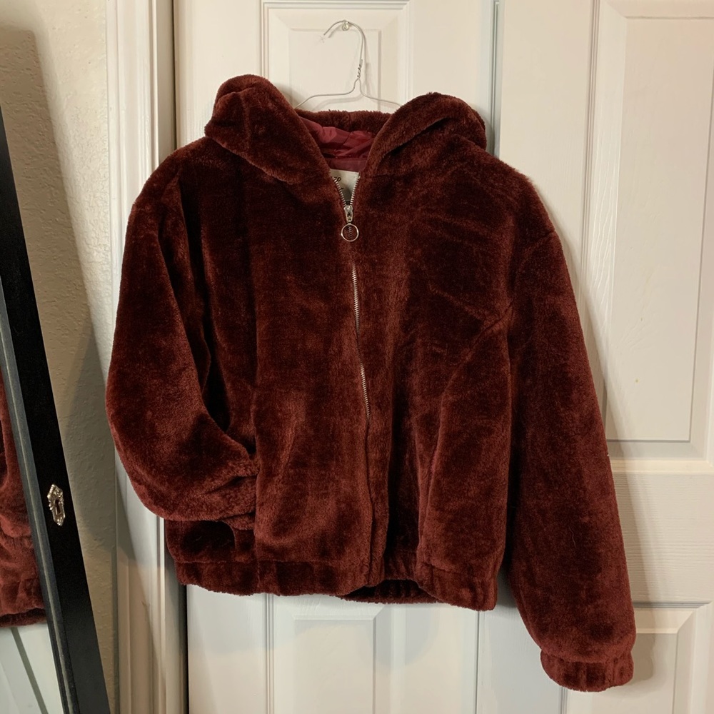 Fuzzy jacket